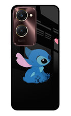 Stitch Crush Vivo Y28s 5G Glass Case