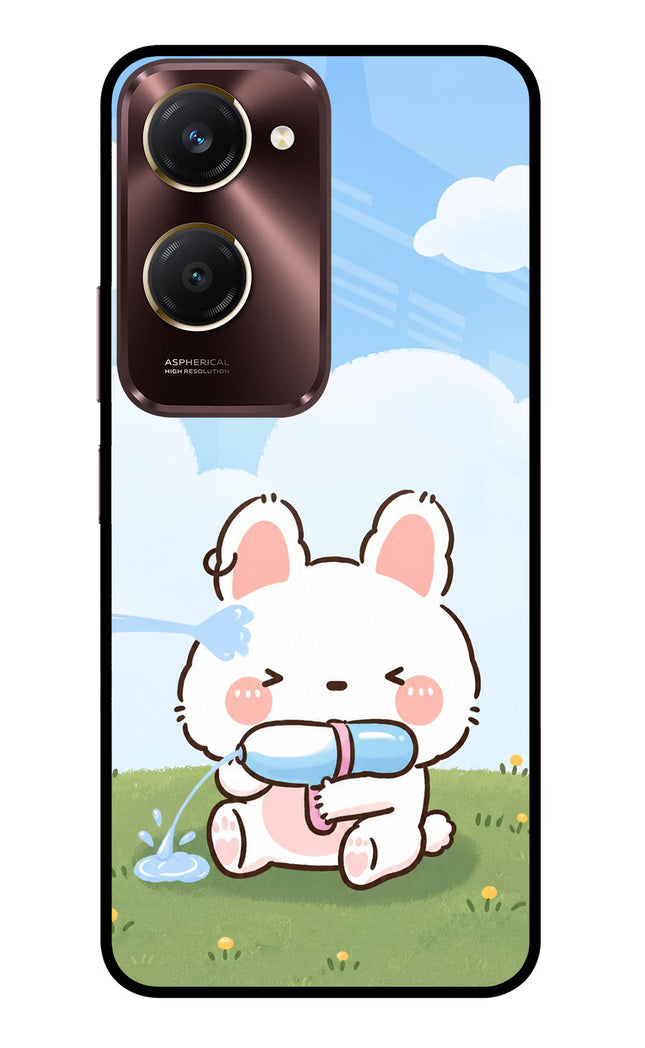 Bunny Treat Vivo Y28s 5G Glass Case