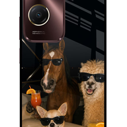 Party Squad Vivo Y28s 5G Glass Case