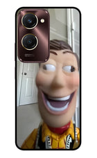 Side Eye Woody Vivo Y28s 5G Glass Case