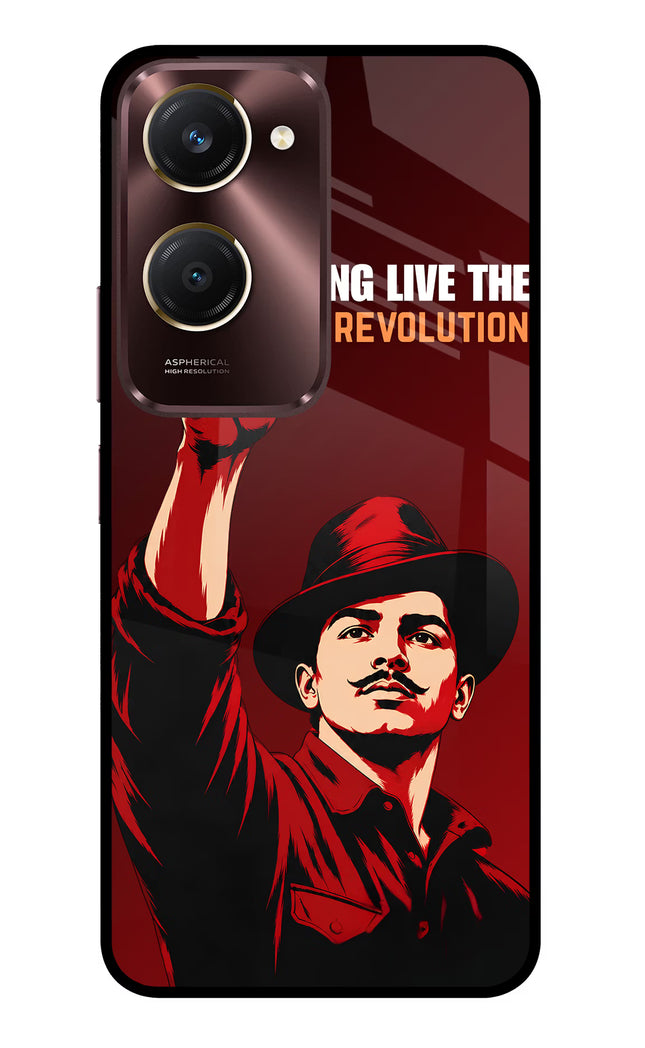 Bhagat Singh Revolution Vivo Y28s 5G Glass Case