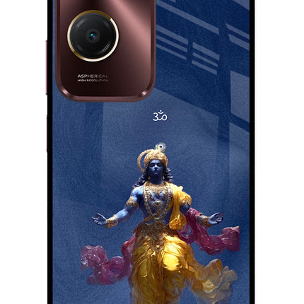 Cosmic Krishna Vivo Y28s 5G Glass Case