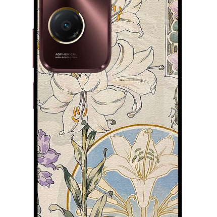White Lily Vivo Y28s 5G Glass Case