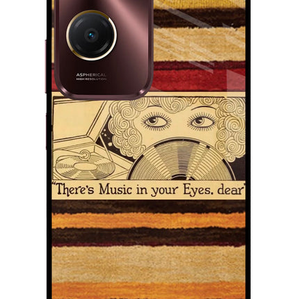 Vinyl Stripes Vivo Y28s 5G Glass Case