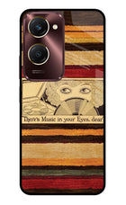 Vinyl Stripes Vivo Y28s 5G Glass Case