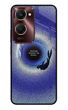Dark Koi Vivo Y28s 5G Glass Case