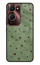 Green Stars Vivo Y28s 5G Glass Case