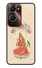 Goddess Lakshmi Vivo Y28s 5G Glass Case