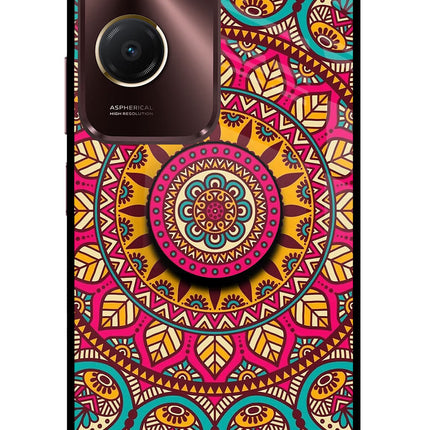 Mandala Vivo Y28s 5G Pop Case by Casekaro