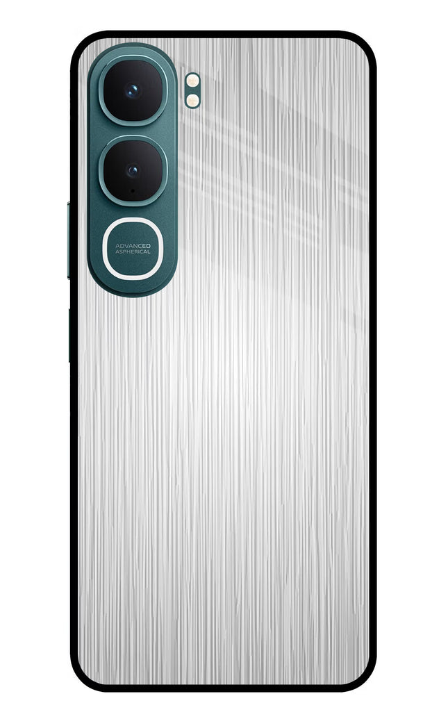 Wooden Grey Texture Vivo Y31 5G Glass Case Back Cover by Casekaro