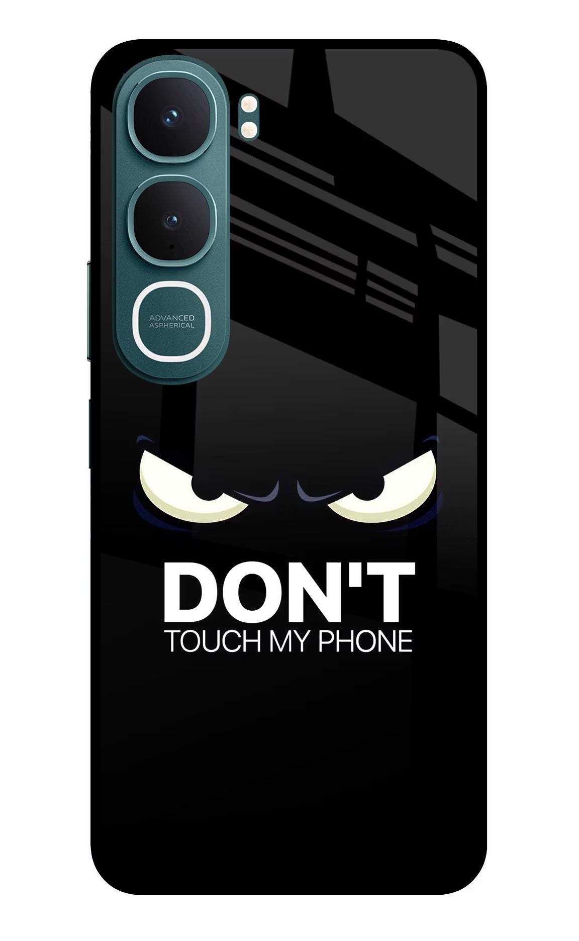 Don'T Touch My Phone Vivo Y31 5G Glass Case