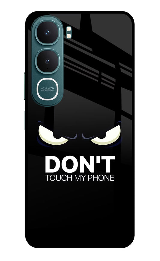 Don'T Touch My Phone Vivo Y31 5G Glass Case