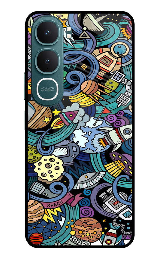 Space Abstract Vivo Y31 5G Glass Case