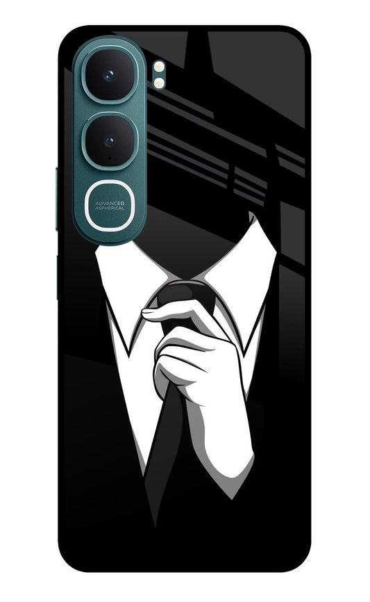 Black Tie Vivo Y31 5G Glass Case