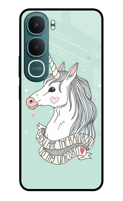 Unicorn Wallpaper Vivo Y31 5G Glass Case