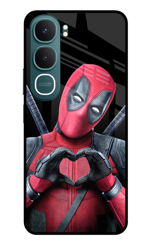 Deadpool Vivo Y31 5G Glass Case