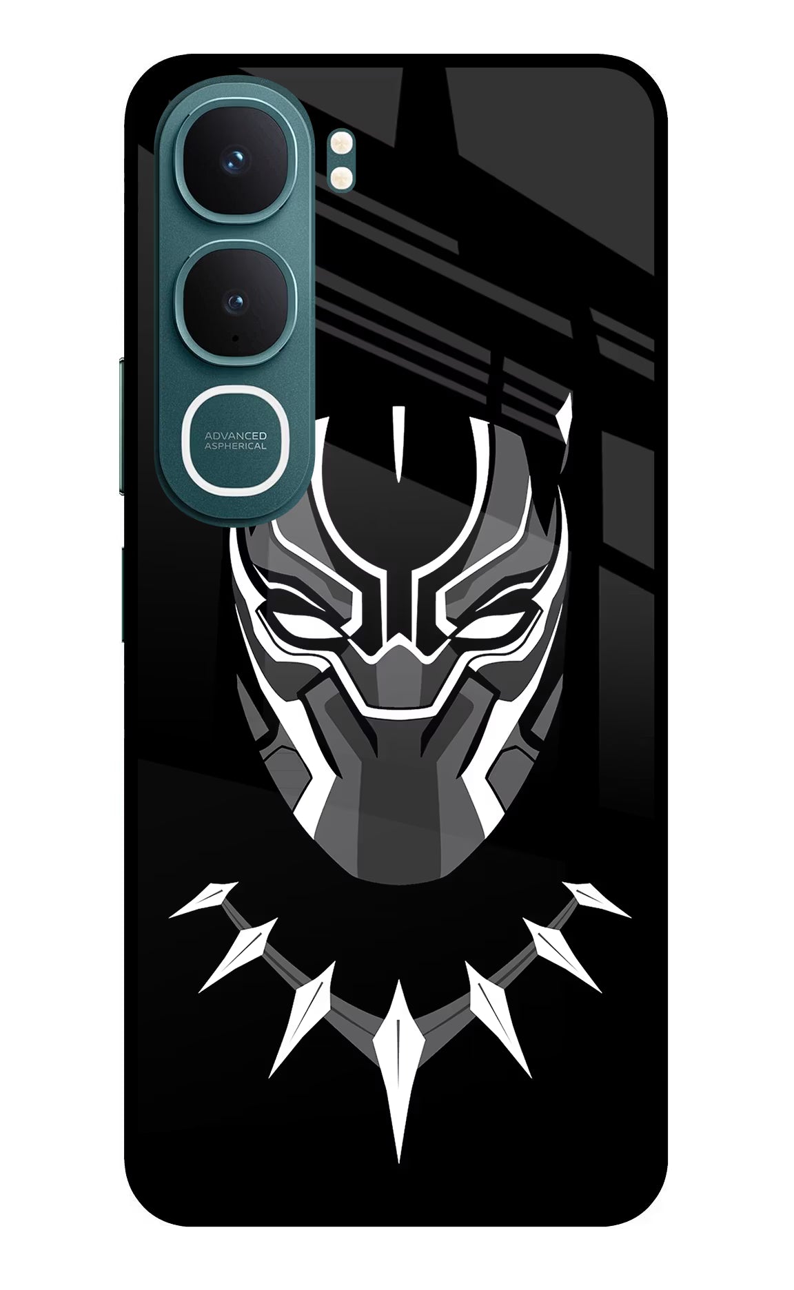 Black Panther Vivo Y31 5G Glass Case