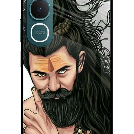 Mahadev Vivo Y31 5G Glass Case Back Cover by Casekaro
