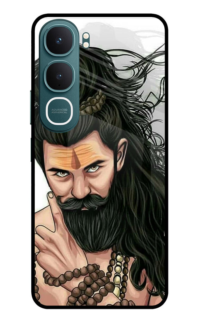 Mahadev Vivo Y31 5G Glass Case Back Cover by Casekaro