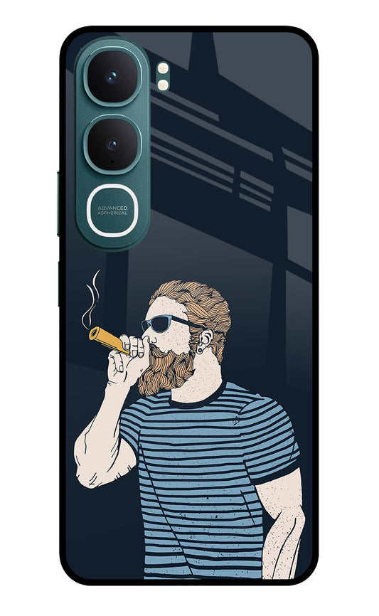 Smoking Vivo Y31 5G Glass Case