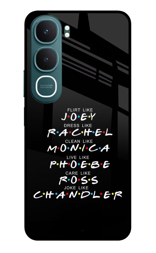 FRIENDS Character Vivo Y31 5G Glass Case