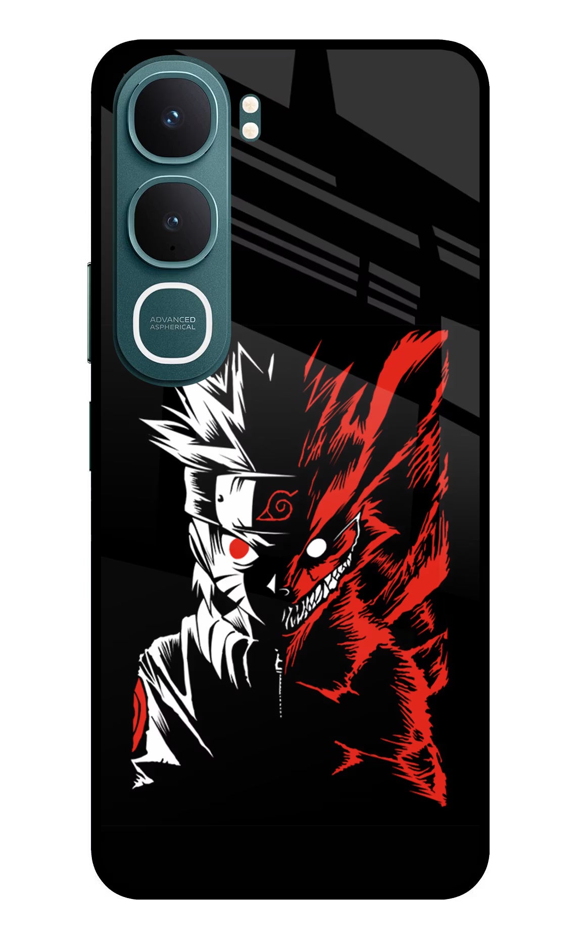 Naruto Two Face Vivo Y31 5G Glass Case