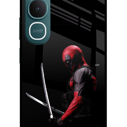 Deadpool Vivo Y31 5G Glass Case Back Cover by Casekaro