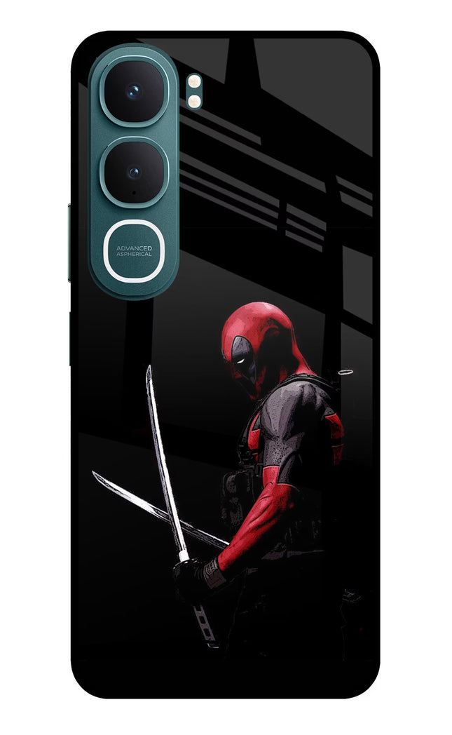 Deadpool Vivo Y31 5G Glass Case Back Cover by Casekaro