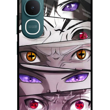 Naruto Anime Vivo Y31 5G Glass Case Back Cover by Casekaro