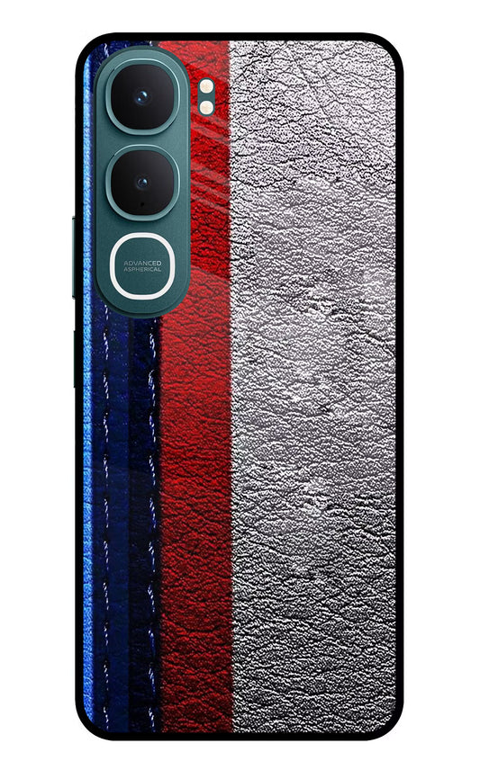 BMW Stripes Vivo Y31 5G Glass Case