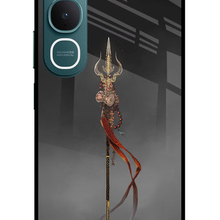 Shiv Trishul Vivo Y31 5G Glass Case