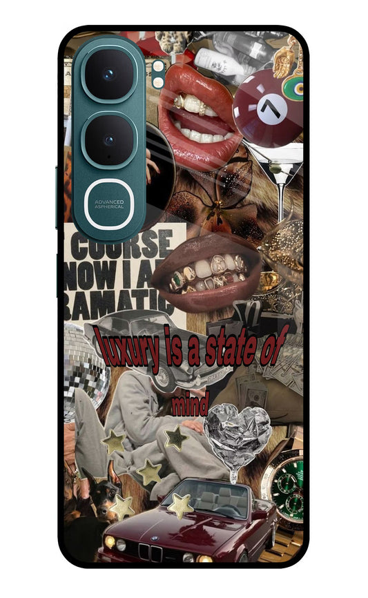 Luxury Vivo Y31 5G Glass Case