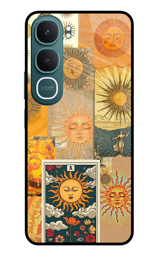 Sun Vivo Y31 5G Glass Case Back Cover by Casekaro