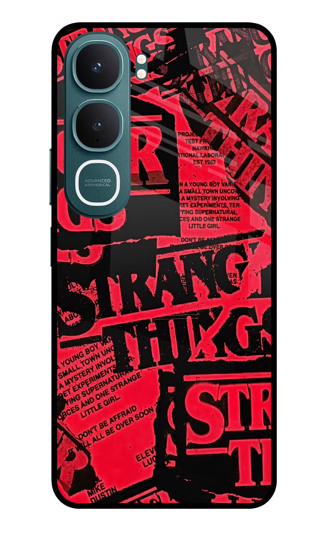 Ordinary Things Vivo Y31 5G Glass Case Back Cover by Casekaro