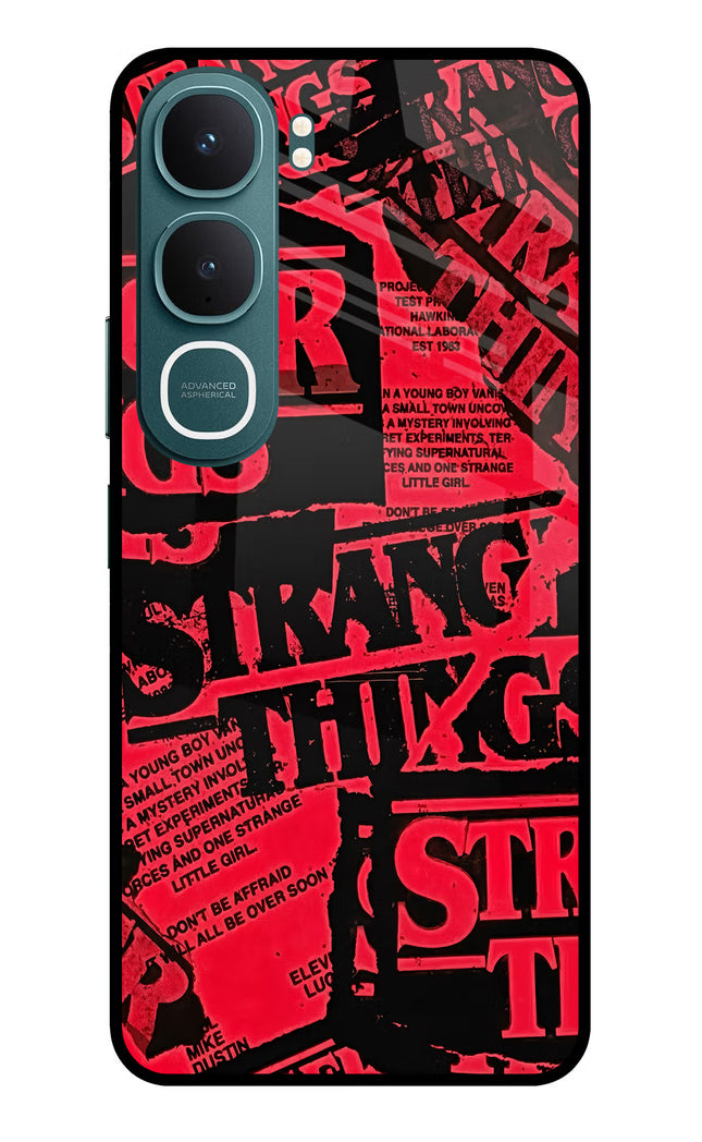 Ordinary Things Vivo Y31 5G Glass Case Back Cover by Casekaro