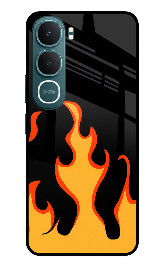 Fired Up – Black Vivo Y31 5G Glass Case