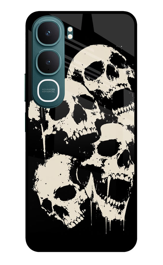 Dead Stack Vivo Y31 5G Glass Case Back Cover by Casekaro