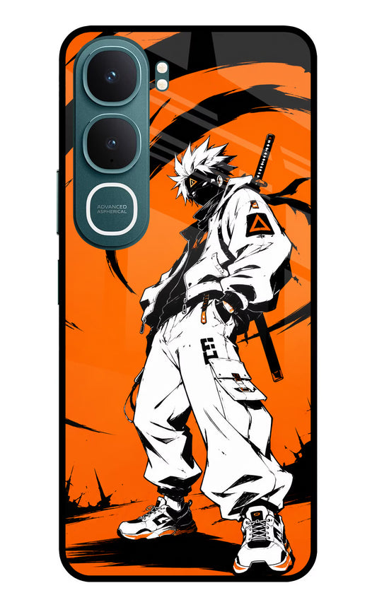 Street Samurai  Vivo Y31 5G Glass Case