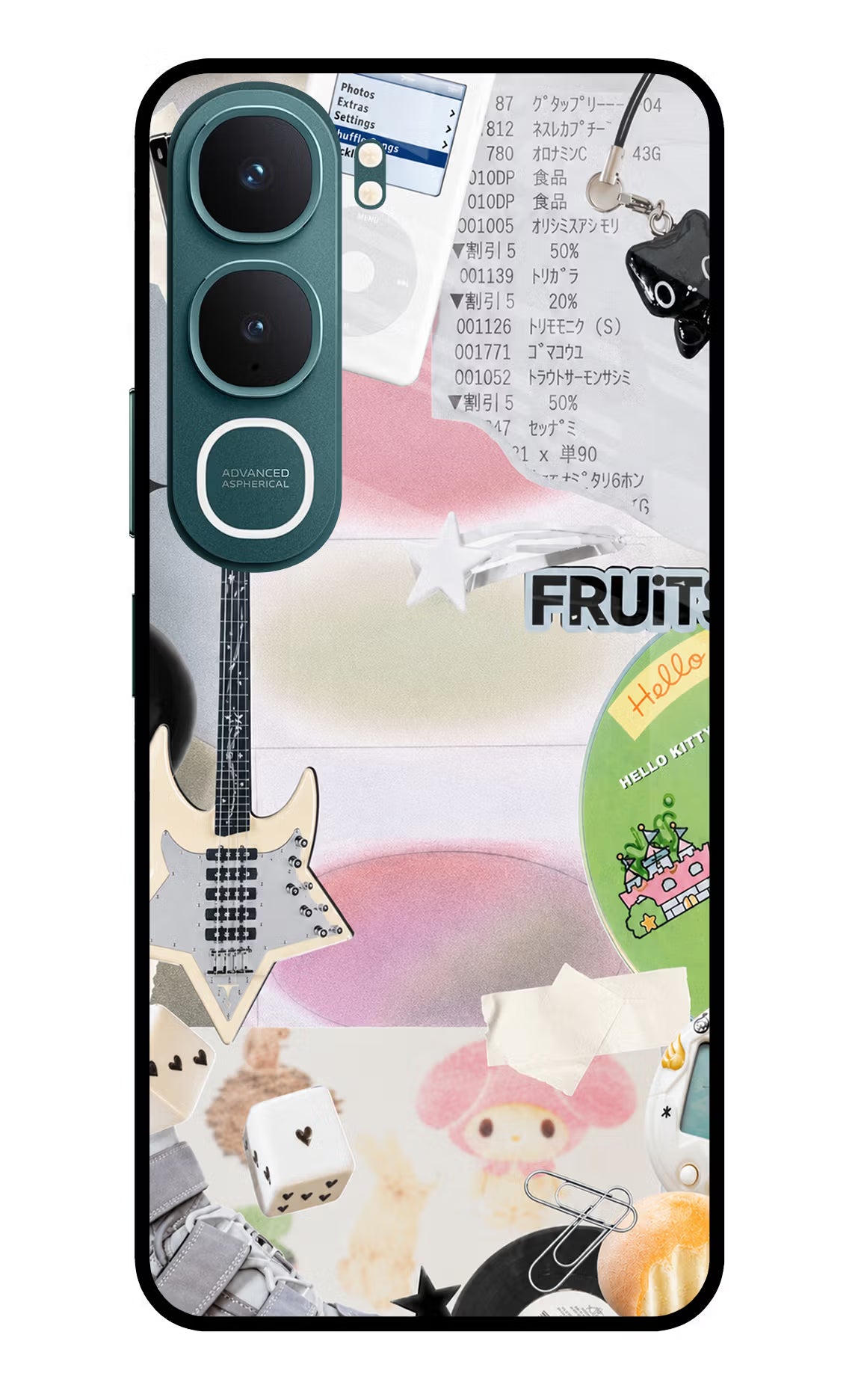 Softcore case Vivo Y31 5G Glass Case