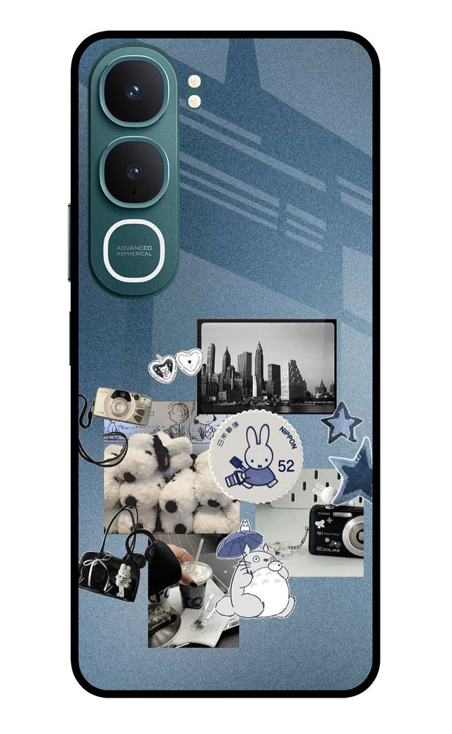 Miffy Vivo Y31 5G Glass Case Back Cover by Casekaro