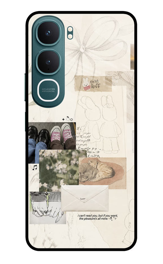 Soft Aesthetic Vivo Y31 5G Glass Case