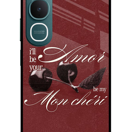 Velvet Cherry Vivo Y31 5G Glass Case