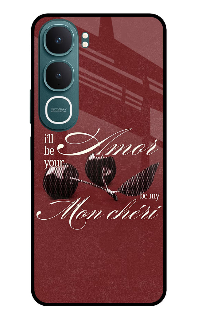 Velvet Cherry Vivo Y31 5G Glass Case