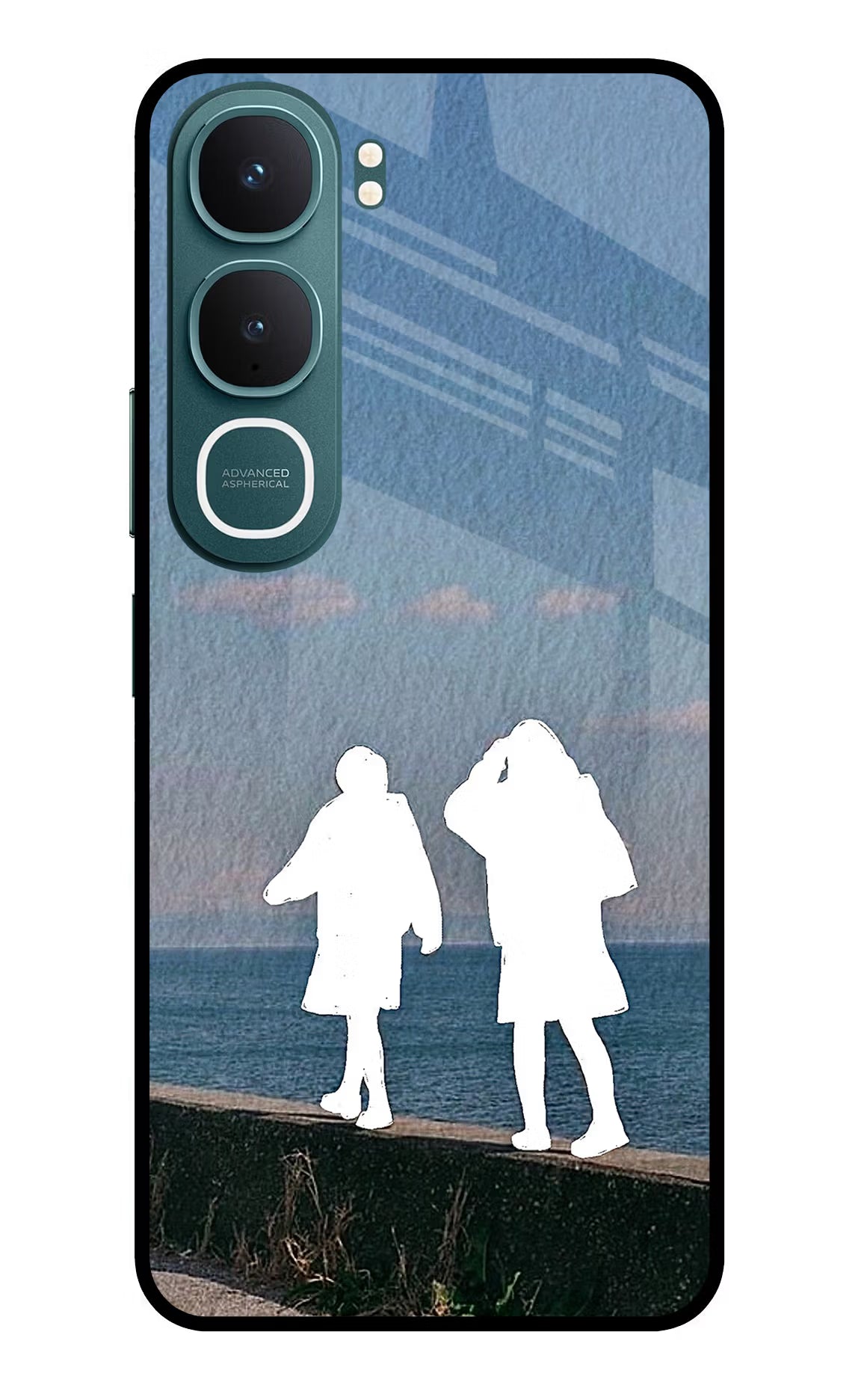 Coastal Dream Vivo Y31 5G Glass Case