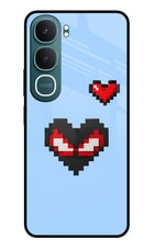 Peter Heart Vivo Y31 5G Glass Case
