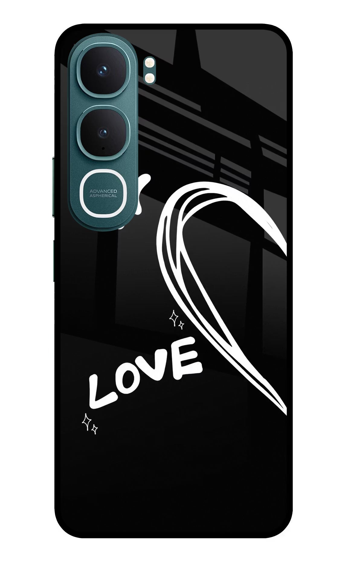 Love Line Vivo Y31 5G Glass Case