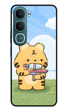Tiger Treat Vivo Y31 5G Glass Case