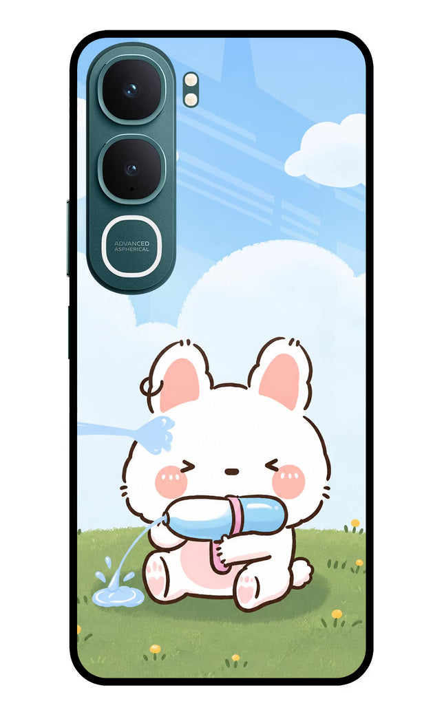 Bunny Treat Vivo Y31 5G Glass Case