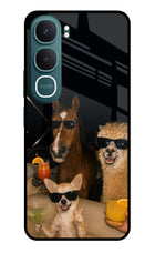 Party Squad Vivo Y31 5G Glass Case