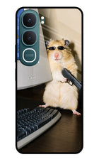 Hacker Hamster Vivo Y31 5G Glass Case